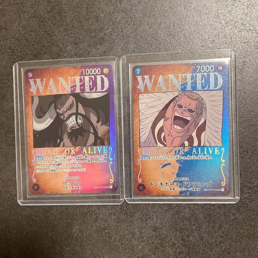 【PSA10 連番】ルフィ キッド ドフラミンゴ カイドウ 手配書SP ルフィ手配書sp パラレルPSA10